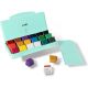 MIYA Gouache Paint Set, 18 Colors x 30ml Green