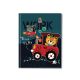 Four line Notebook 9 x 7 Hard Cover 60L Falcon 24/3