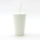 Water Bottle DW Plastic 2090 Tumbler White