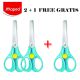Maped Scissors Security 3D 13cm set of 3 blister