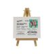 Mont Marte Mini Display Easel w/Canvas 8x10cm