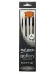 Mont Marte Gallery Series Brush Set Acrylic 4pc - 10