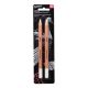 Mont Marte Signature White Charcoal Pencils Lge Hex 2 Pcs