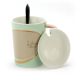Ceramic Coffee or Tea Mug with Handle, Lid and with Spoon - Like