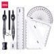 Geomatry Set 9pc Metal Box Deli - G30695