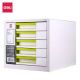 File Cabinet 5 Drawer Deli Z01053 - Green