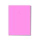 Single Line Book A4 Pink 60/S Dark PVC Falcon