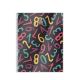 Four Line 100 Sheets NoteBook PVC - 22 X 16 CM - 03