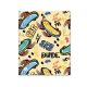 Single Line Notebook - 9 x 7 HC - Falcon 80 Sheets -04