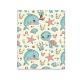 Four line Notebook - 9 x 7 HC- Falcon 60 Sheets -02