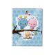 Single Line 40 Sheets NoteBook PVC - 22 X 16 CM - 01