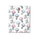 Square Line 60 Sheets NoteBook PVC - 22 X 16 CM - 03