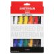 Amsterdam Acrylic Standard Series Paint Set 12x20ml 9327