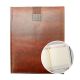 2025 Executive Daily Diary - Brown Edge Stitching with Matching Thread 10 x 8 inch
