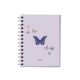 A6 Hard Cover Spiral Note Book Unibook Design A6-04