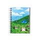A6 Hard Cover Spiral Note Book Unibook Design A6-09
