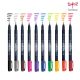 Fudenosuke Water-based Marking Hard Tip Brush Pens