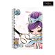 Hard Cover Spiral Book A5 UniBook - 08