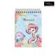 Hard Cover Spiral Book A7 UniBook - 06