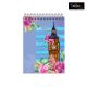 Hard Cover Spiral Book A7 UniBook - 07