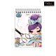 Hard Cover Spiral Book A7 UniBook - 08