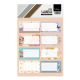 Name Label 2 sheets 16 Labels - 7