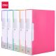 Deli 5037 Display Book, A4 Size, 100 Pockets - Assorted
