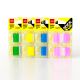 Index Tabs Assorted Colour DELI
