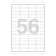 Agipa 56 Labels 52.5x21.2mm A4