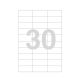 Laser Labels 67x27 A4-30 labels Champs