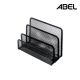 Mesh Wire Letter Holder Black - ABEL 03303