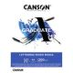 Canson Graduate - ورق خط عربي متعدد الاستخدامات حجم A4 - 200 جرام - 31250P028