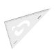 Professional Curve Cut 60 Degree Set Square ASCP16- 40cm 16