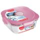 Maped Picnik Adult Lunch Box Glass Tender Rose 870501