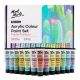 Mont Marte Acrylic Colour Pastel Paint Set Signature 24pc x 36ml