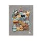 Four line Notebook - 9 x 7 HC- Falcon 60 Sheets -04