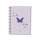 A5 Hard Cover Spiral Note Book Unibook Design A5-04