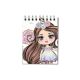 A7 Hard Cover Top Spiral Note Book Unibook Design A7-03
