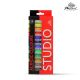 Acrylic Colour Set of 12x12ml PA1212S